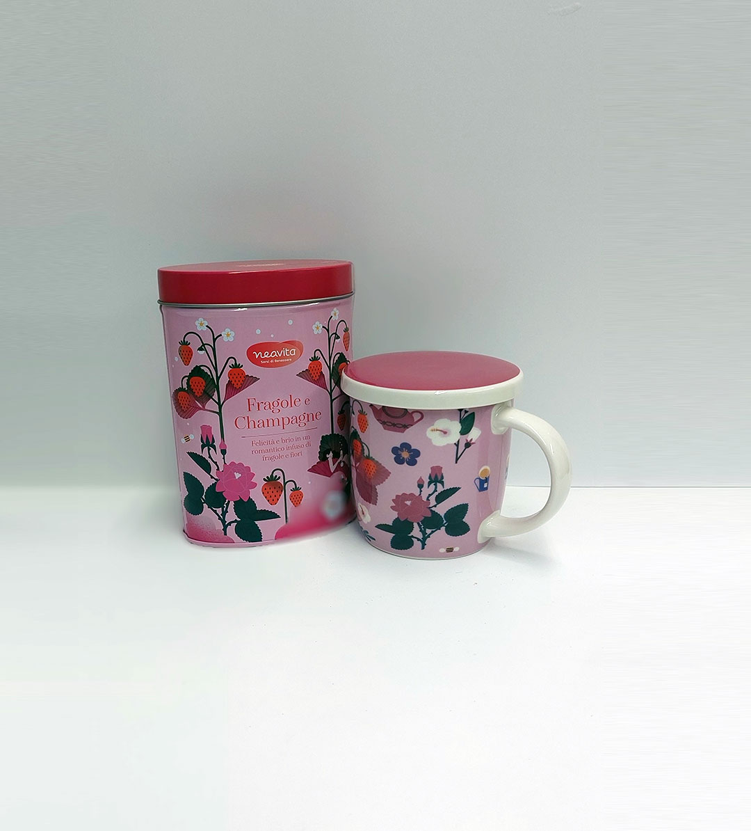 Neavita - infuso di Fragole e Fiori